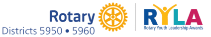 Camp RYLA | Rotary Districts 5950/5960